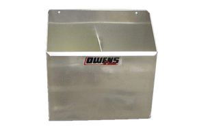 RaceMates 39225 2 Bay Nitrous Bottle Rack / Diamond Tread Aluminum / Owens Products Garage & Trailer Owens Products