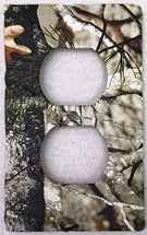 RaceMates / Single Electrical Outlet Cover / Camo / 39134C / Owens Products RaceMate Owens Products