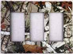 RaceMates / Triple Rocker (GFI) Switch Cover / Camo / 39161C / Owens Products RaceMate Owens Products