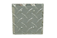 RaceMates / Dual Blank Cover / Diamond Tread Aluminum / 39174 / Owens Products RaceMate Owens Products