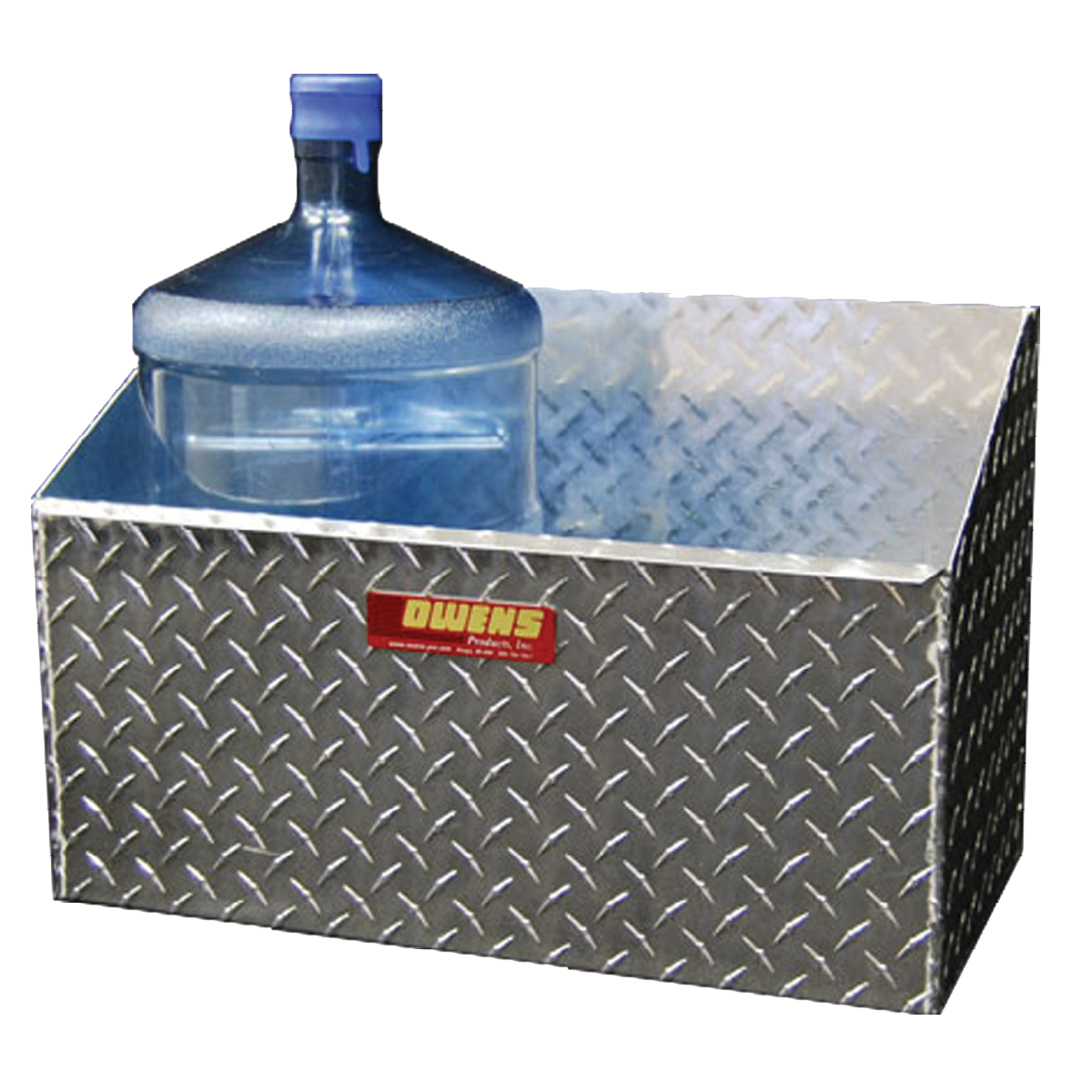 RaceMates 39210 2 Bay Fuel Jug Rack / Diamond Tread Aluminum / Owens P ...