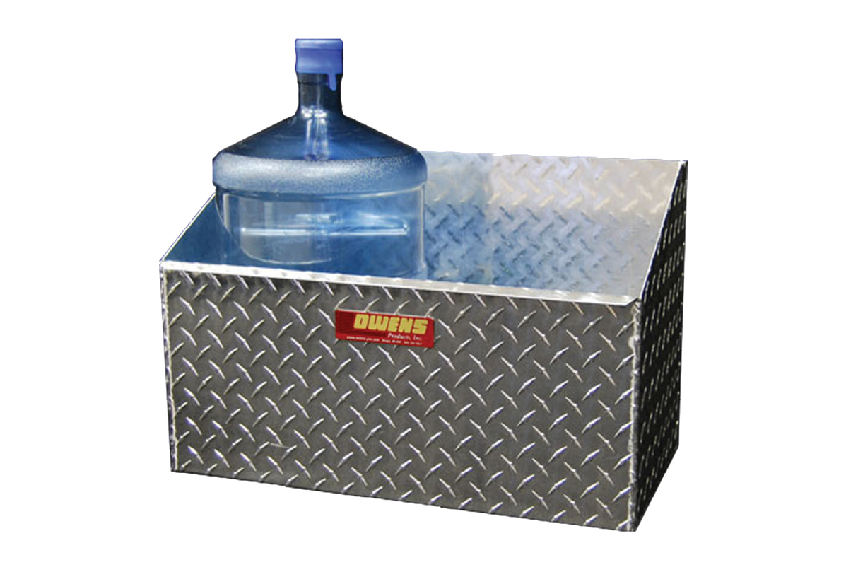 RaceMates 39210 2 Bay Fuel Jug Rack / Diamond Tread Aluminum / Owens Products