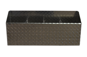 RaceMates 39224 4 Bay Nitrous Bottle Rack / Diamond Tread Aluminum / Owens Products Garage & Trailer Owens Products