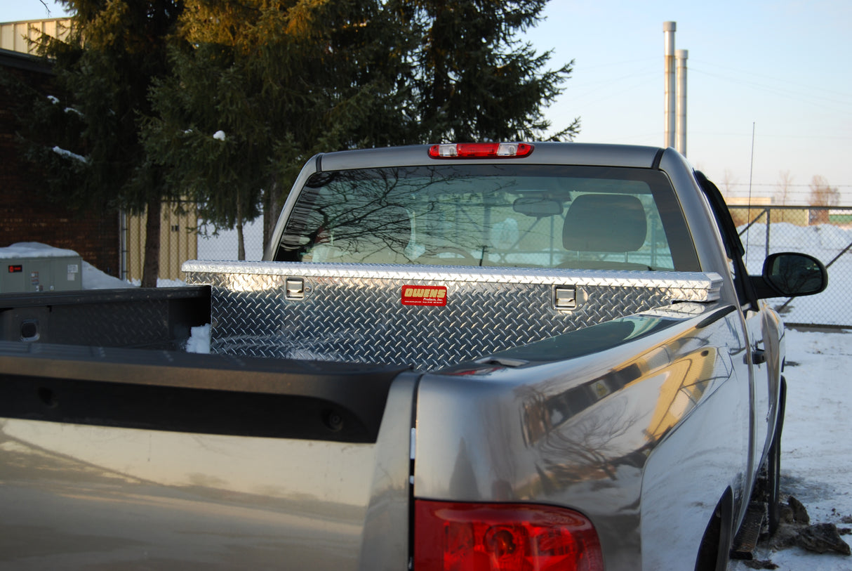 Garrison Standard Single Lid Tool Box / Tool Box / Crossover / Bright / Chevrolet/GMC / Full Size Sportside / 1988-2002 / Owens Products / 41010