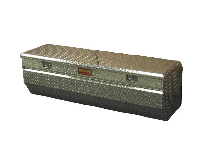 RV Tool Box 44021 Garrison Series Chest / Diamond Tread Aluminum / Bright / Owens Products Tool Box Owens Products