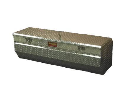 RV Tool Box 44021 Garrison Series Chest / Diamond Tread Aluminum / Bright / Owens Products Tool Box Owens Products