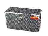 Truck Jeep Tool Box Garrison Series Utility Chest / 29 Inch / Diamond Tread Aluminum / Black / 44025B / Owens Products Tool Box Owens Products