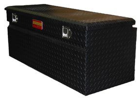 Truck Tool Box 44029B Garrison Series Utility Chest / 46.5 Inch / Diamond Tread Aluminum / Black / Owens Products Tool Boxes Owens Products