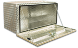 Truck Tool Box 47001 Garrison Series Underbody Chest / 24 Inch / Diamond Tread Aluminum / Bright / Owens Products