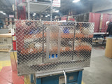 Dog Box 55110 Single Compartment Dog Box / 34 W X 20 D X 22 H / All Season Vents / Diamond Tread Aluminum / Animal Control Dog Box / Owens Products Hunter Series Owens Products