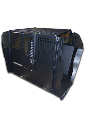 Dog Crate 55303 Professional K9 Series Explorer Interceptor Rear Seat Insert / 64 W x 41 D x 44 H / 11-19 Ford Explorer / Mill Finish Aluminum / Owens Products Professional K9 Series Owens Products