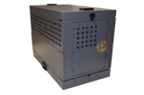 Dog Crate 55313 Professional K9 Series Large Collapsible Working Dog Crate / Single Compartment / 22.25 W x 34 D x 29 H / Mill Finish Aluminum / Gray / Owens Products