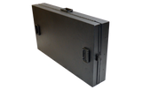 Dog Crate 55311 Professional K9 Series X-Large Collapsible Working Dog Crate / Single Compartment / 22.25 W x 41 D x 29 H / Mill Finish Aluminum / Black / Owens Products