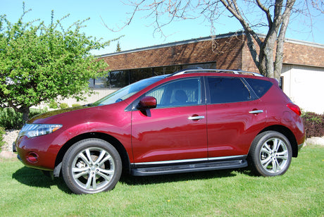 Owens Premier Grip Molded ABS Running Boards / Black / Nissan Murrano 4DR (Except Platinum) / 2009-2018 / Brackets Sold Separately / Owens Products / 67584-01