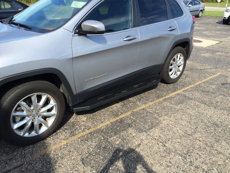Running Boards Owens Premier Series Custom Molded TPO 14-23 Jeep Cherokee - Fits Limited & Latitude only - Boards Only TPO 67692-01 Owens Products Running Boards Owens Products
