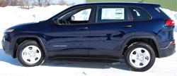 Running Boards Owens Premier Series Custom Molded TPO 14-23 Jeep Cherokee - Fits Limited & Latitude only - Boards Only TPO 67692-01 Owens Products Running Boards Owens Products