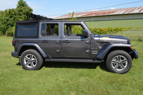 Running Boards 18-Current Jeep JLU Wrangler 4 Door / TPO Molded Boards / Owens Factory Boards Custom TPO / 68017 / Owens Products Running Boards Owens Products