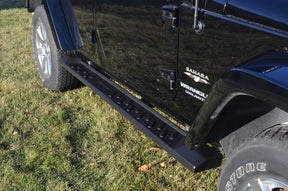 Running Boards 07-18 Jeep JKU Wrangler 4 Door / TPO Molded Boards / Owens Factory Boards Custom TPO / 68018 / Owens Products Running Boards Owens Products