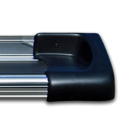 Running Board End Cap Transender End Caps For Extruded Boards (Pair) Owens Products 7600EC End Caps Owens Products