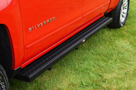 Running Boards Owens Commercial Grip Strut Aluminum / 19-Current Chevrolet/GMC Silverado/Sierra / Full Size / Standard Cab / 823881452 / Owens Products Running Board Owens Products