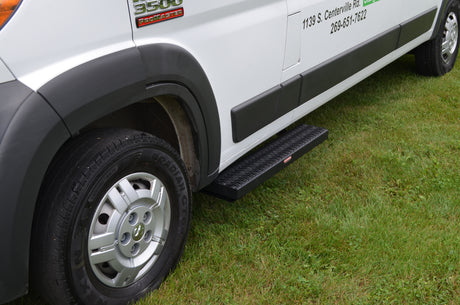 Running Boards Owens Commercial Grip Strut Aluminum / 14-Current Ram Pickup 2500/3500 Heavy Duty W/O Flares / ProMaster 159 Inch WB Short/Long / 823671380 / Owens Products Running Board Owens Products