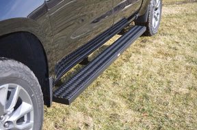 Running Boards Owens Commercial Grip Strut Aluminum / 19-Current Chevrolet/GMC Silverado/Sierra / Full Size / Crew Cab / 82373 / Owens Products Running Board Owens Products
