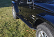 Venum Louvered Running Boards For 07-18 JKU 4 Door / Black / Brackets Included / 850011096 / Owens Products Running Board Owens Products