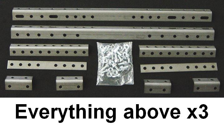 Bracket Kit Fiberglass Universal 6 Pack Bracket / BK38 / Owens Product Bracket Kit Owens Products