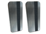Mud Flaps Owens Classic Aluminum Mudflaps / Rectangular / Extruded Aluminum / Universal Fit / 6.5 x 16 / Satin / Owens Products Running Board Owens Products