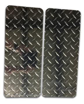 Wide Step Running Board Stone Guards / Brite Diamond Tread 8" Stone Guard / C8000R-8 / Owens Products Stone Guards Owens Products