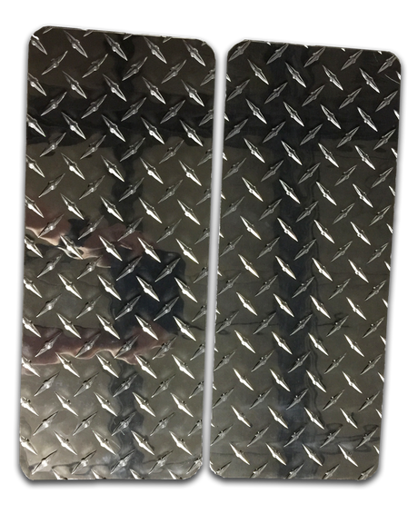 Wide Step Running Board Stone Guards / Brite Diamond Tread 8" Stone Guard / C8000R-8 / Owens Products Stone Guards Owens Products