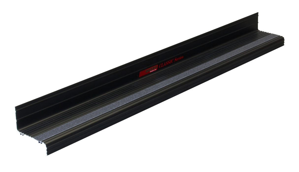 Running Boards Classicpro Series Extruded Black 4 Inch 19-Current Ram Pickup 1500/2500/3500 W/O Flares Crew Cab Owens Products Running Board Owens Products