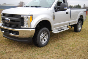 Running Boards GlaStep Plus Custom Molded Fiberglass 15-Current F150/F250/F350 Light Duty/Super Duty Pickup Standard Cab Boards Only Owens Products Running Boards Owens Products