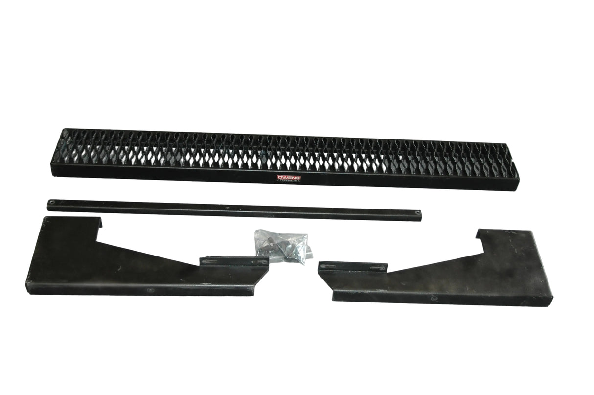 Running Boards Owens Commercial Grip Strut Aluminum / 97-Current Chevrolet/GMC Express/Savana Van Rear Entry Step / 82369 / Owens Products Running Board Owens Products