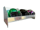 RaceMates 39247 Triple Helmet Rack / Diamond Tread Aluminum / Owens Products