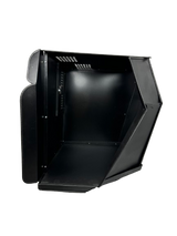 Dog Crate 55325 Professional K9 Series Chevrolet 2021+ Tahoe 2/3-1/3 K9/Prisoner Vehicle Insert / Mill Finish Aluminum / Black / Owens Products