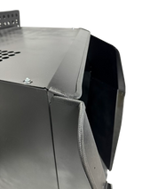 Dog Crate 55325 Professional K9 Series Chevrolet 2021+ Tahoe 2/3-1/3 K9/Prisoner Vehicle Insert / Mill Finish Aluminum / Black / Owens Products