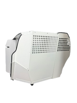 Dog Crate 55330 Professional K9 Series Dodge 2011+ Durango 2/3-1/3 K9/Prisoner Vehicle Insert / Mill Finish Aluminum / Black / Owens Products