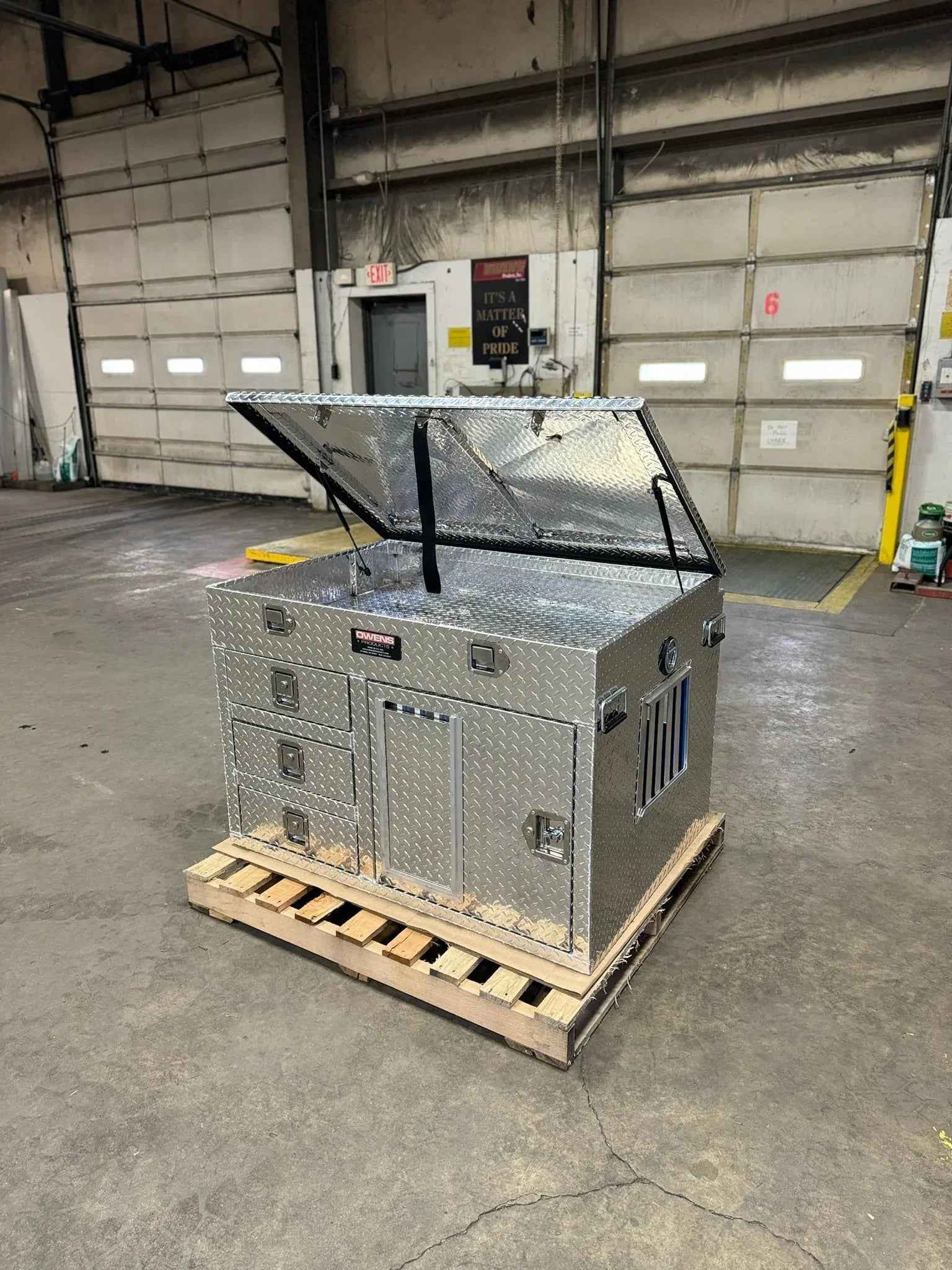 Dog Box - 55106 Single Compartment UTV Storage with Vents