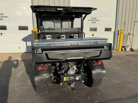 Truck Tool Box 41022 Garrison Series Under-Cover Crossover Style / ATV/UTV / Diamond Tread Aluminum / Bright / Owens Products Tool Boxes Owens Products