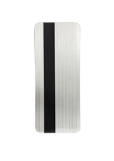 Mud Flaps Owens Classic Aluminum Mudflaps / Rectangular / Extruded Aluminum / Universal Fit / 6.5 x 16 / Nickel / Owens Products Running Board Owens Products