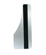 Mud Flaps Owens Classic Aluminum Mudflaps / Moon Cut / Extruded Aluminum / Universal Fit / 6.5 x 16 / Nickel / Owens Products Running Board Owens Products