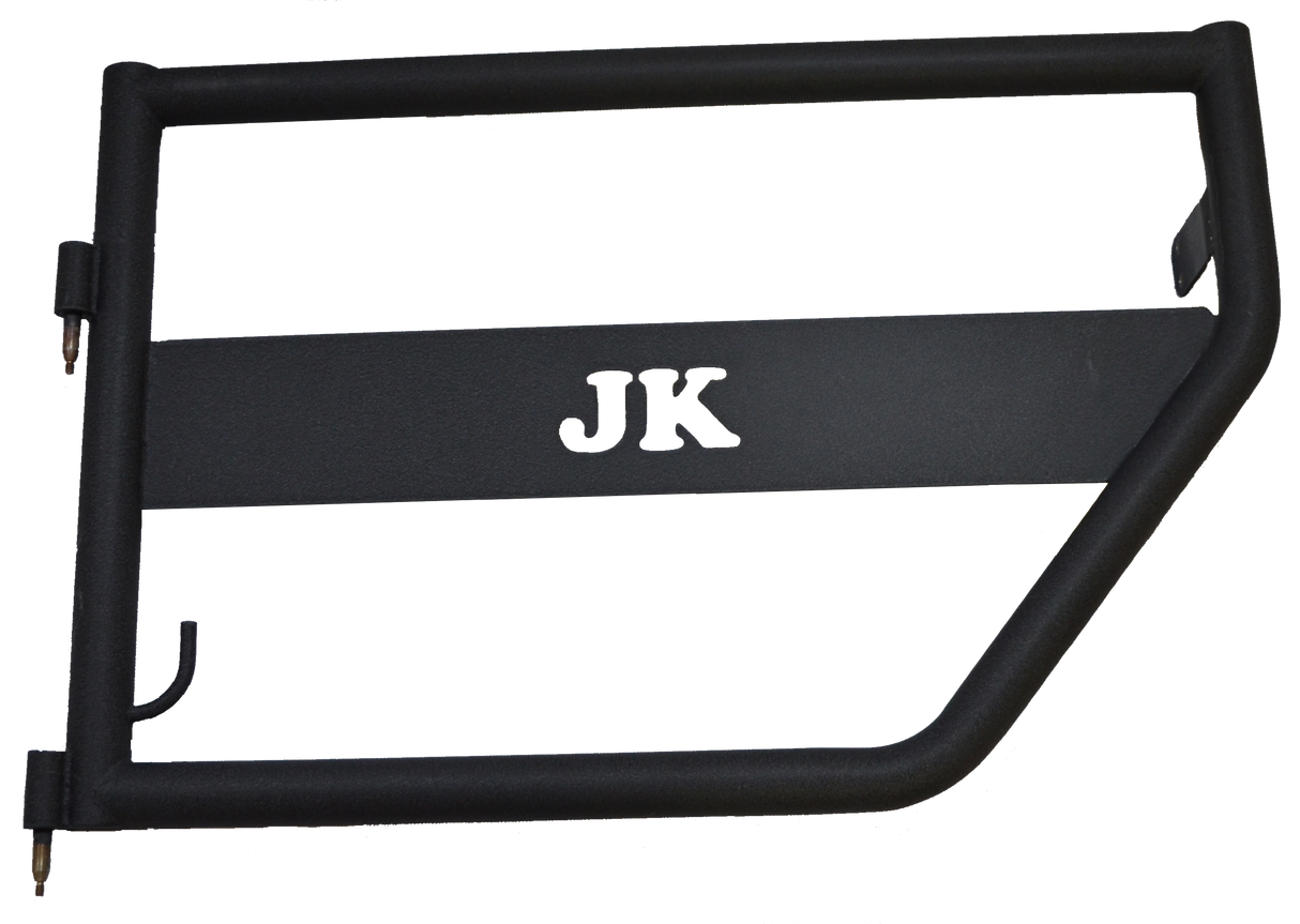 Venum Doors / Tubular Doors / Textured Black / Jeep JKU Wrangler Rear Door Kit / 2007-2018 / Owens Products / JK15004
