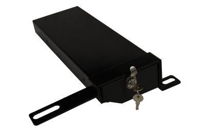 Jeep Storage Box JK15009 Venum JK Under Seat / 07-18 Jeep Wrangler JK and JKU / Heavy Gauge Aluminum / Black / Owens Products