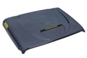 Venum Jeep Hood / Fiberglass / Grey Primer Gelcoat / Jeep JL & JLU / 2018 / Owens Products / JL15008 Venum Owens Products