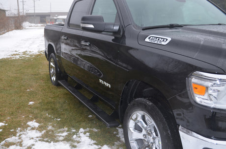 Owens Fusion Step / Running Board / Textured Black / RAM/Dodge / 2019-Current / Crew Cab / Cab Length Boards / OC5187B1391 / Owens Products Fusion Running Board Owens Products