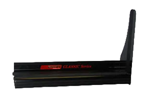 Running Boards Classicpro Series Extruded 2 Inch Black 15-Current Ford F150 Light Duty W/O Flares Super Cab Aluminum Black Owens Products Running Board Owens Products