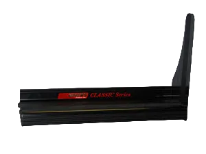 Running Boards Classicpro Series Extruded 2 Inch Black 15-Current Ford F150 Light Duty W/O Flares Super Cab Aluminum Black Owens Products Running Board Owens Products
