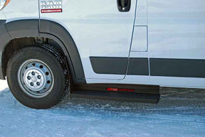 Running Boards Classicpro Series Extruded 4 Inch Black 07-21 Toyota Tundra 4 Inch Riser Standard Cab Short Bed Aluminum Black Owens Products Running Board Owens Products