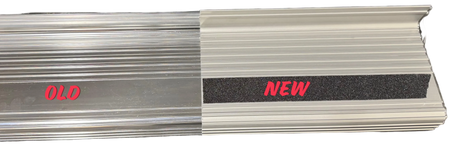Running Boards Classic Series Extruded 4 Inch 19-Current Ram 1500/2500/3500 Crew Cab Aluminum Nickel Owens Products Running Board Owens Products